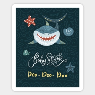 Baby Shark Doo Doo Doo Sticker